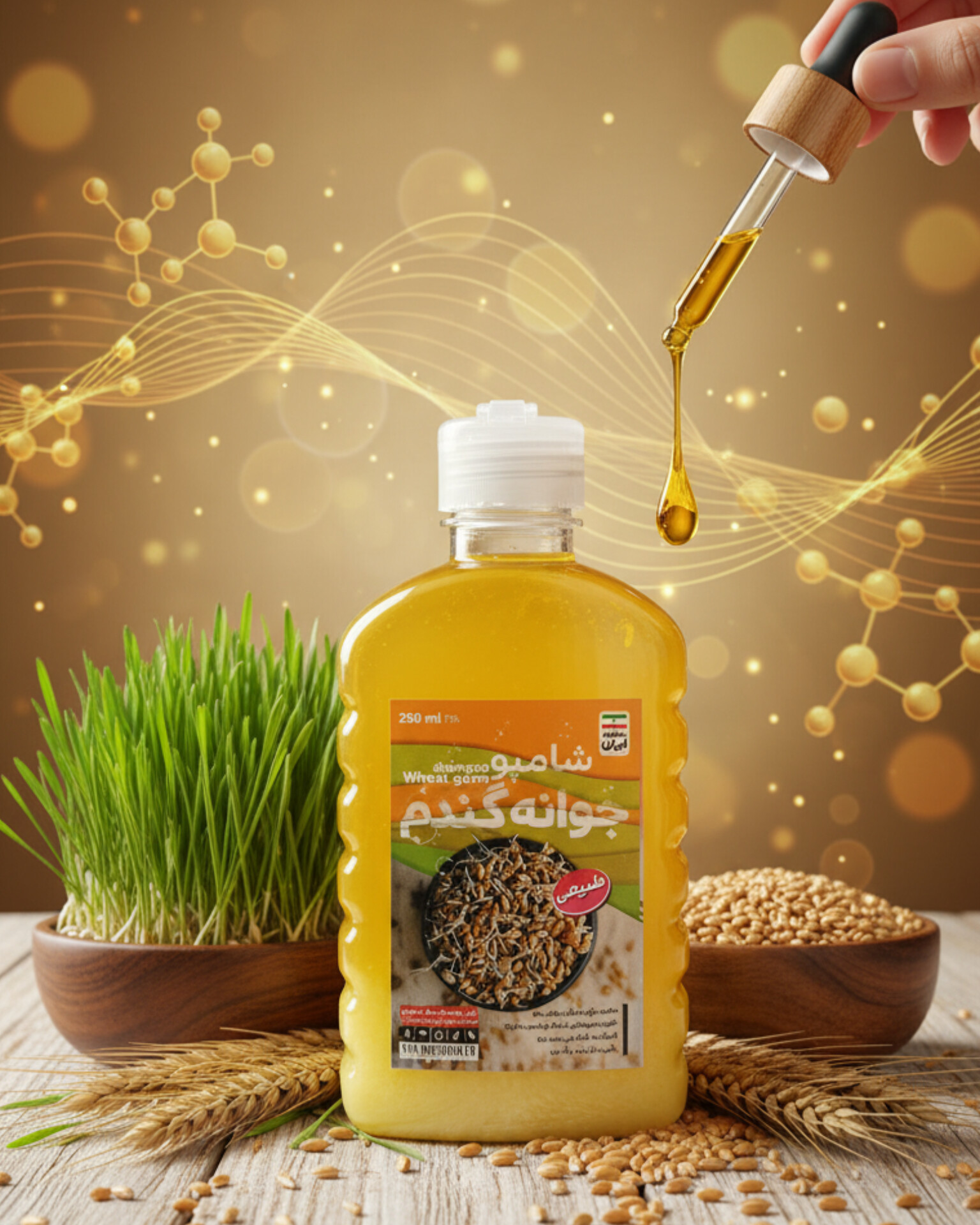 شامپو جوانه گندم