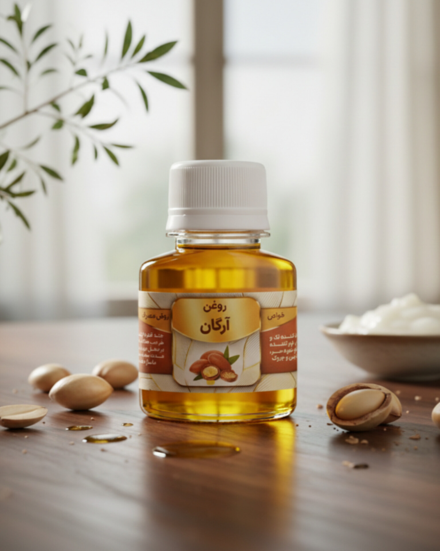 روغن آرگان اصل طبیب بانو (60 سی‌سی) - برطرف‌کننده لک و جوش